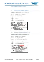 Preview for 24 page of Werner Dosiertechnik 22189 Operating And Installation Instructions