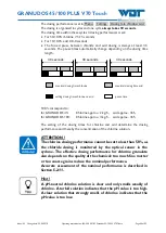 Preview for 48 page of Werner Dosiertechnik 22189 Operating And Installation Instructions