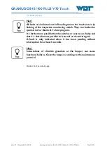 Preview for 73 page of Werner Dosiertechnik 22189 Operating And Installation Instructions