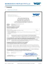 Preview for 78 page of Werner Dosiertechnik 22189 Operating And Installation Instructions