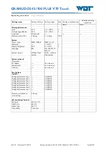 Preview for 89 page of Werner Dosiertechnik 22189 Operating And Installation Instructions