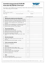 Preview for 93 page of Werner Dosiertechnik 22189 Operating And Installation Instructions