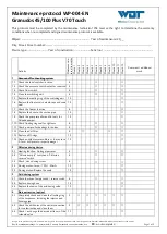 Preview for 95 page of Werner Dosiertechnik 22189 Operating And Installation Instructions