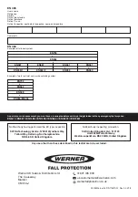 Предварительный просмотр 4 страницы Werner 79208 User Instructions