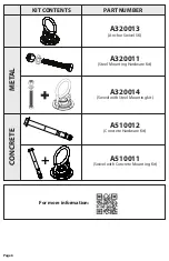 Preview for 6 page of Werner A320013 Operation And Instruction Manual