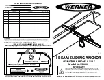 Werner A550000 Manual preview