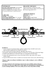 Предварительный просмотр 3 страницы Werner A555000 Instruction Manual