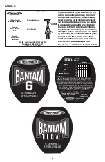 Preview for 9 page of Werner Bantam 6 User Instructions