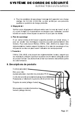 Предварительный просмотр 21 страницы Werner L242350CA Series User Instructions