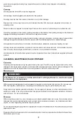 Preview for 8 page of Werner MAX PATROL R410020 User Instructions