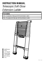 Werner Telescopic Soft Close Extension Ladder Instruction Manual preview