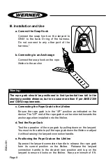 Preview for 8 page of Werner UPGEAR L242 Series User Instructions