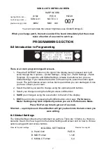 Preview for 7 page of Wernick Xylosynth XS7-3 Manual