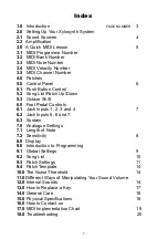 Preview for 2 page of Wernick Xylosynth XS7s-4 Manual