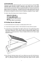 Предварительный просмотр 3 страницы Wernick Xylosynth XS7s-5 Manual