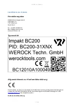 Preview for 10 page of Werock BC200 User Manual