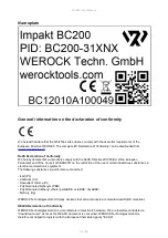 Preview for 49 page of Werock BC200 User Manual