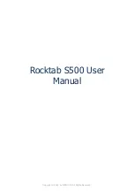 Werock Rocktab S500 User Manual preview