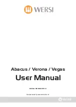 Wersi Abacus User Manual preview