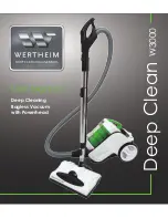 Preview for 1 page of WERTHEIM Deep Clean W3000 User Manual