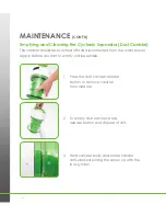 Preview for 14 page of WERTHEIM Deep Clean W3000 User Manual