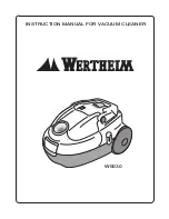 WERTHEIM W5030 Instruction Manual preview