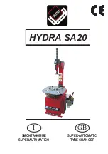 Preview for 1 page of WERTHER INTERNATIONAL HYDRA SA20 Instruction And Maintenance Manual