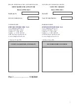 Preview for 3 page of WERTHER INTERNATIONAL HYDRA SA20 Instruction And Maintenance Manual