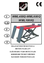 WERTHER INTERNATIONAL WML1000Q Manual preview