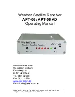 WESACOM APT-06 Operating Manual preview