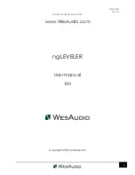 WesAudio ngLEVELER User Manual preview