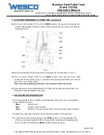 Preview for 4 page of Wesco 272152 Instruction Manual