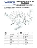 Preview for 17 page of Wesco 272460 Instruction Manual