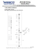 Preview for 12 page of Wesco 272937 Instruction Manual