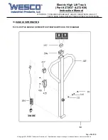 Preview for 18 page of Wesco 272937 Instruction Manual