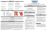 Wesco 272986 Operating Instructions And Parts List preview