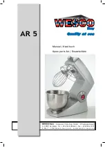 Wesco AR 5 Manual preview