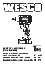 Wesco CIW18BWD Manual preview