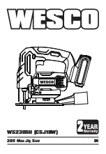 Wesco CSJ18W Manual предпросмотр