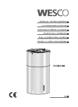 Wesco FH SOLO 500 Use And Maintenance Instructions предпросмотр