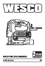 Wesco PSJ550GU Manual preview