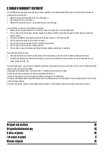 Preview for 2 page of Wesco TLM203 Manual