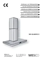 Предварительный просмотр 1 страницы Wesco WH QUADRO 5 Use And Maintenance Instructions