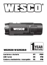 Wesco WS2538 Manual preview