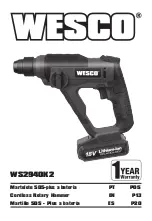 Wesco WS2940K2 Manual preview