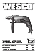 Wesco WS3145 Manual preview