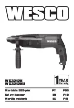 Wesco WS3212K Manual preview