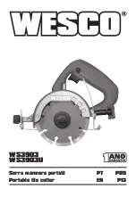 Preview for 2 page of Wesco WS3903 Manual