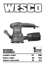 Preview for 1 page of Wesco WS4265 Manual