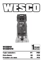 Preview for 1 page of Wesco WS5047 Manual